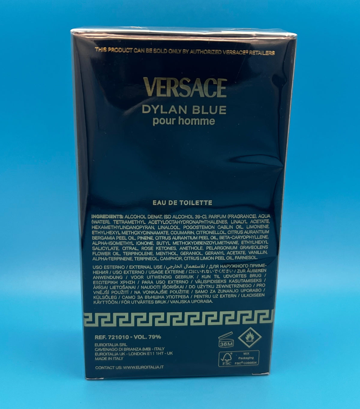 Versace Dylan Blue EDT- Male