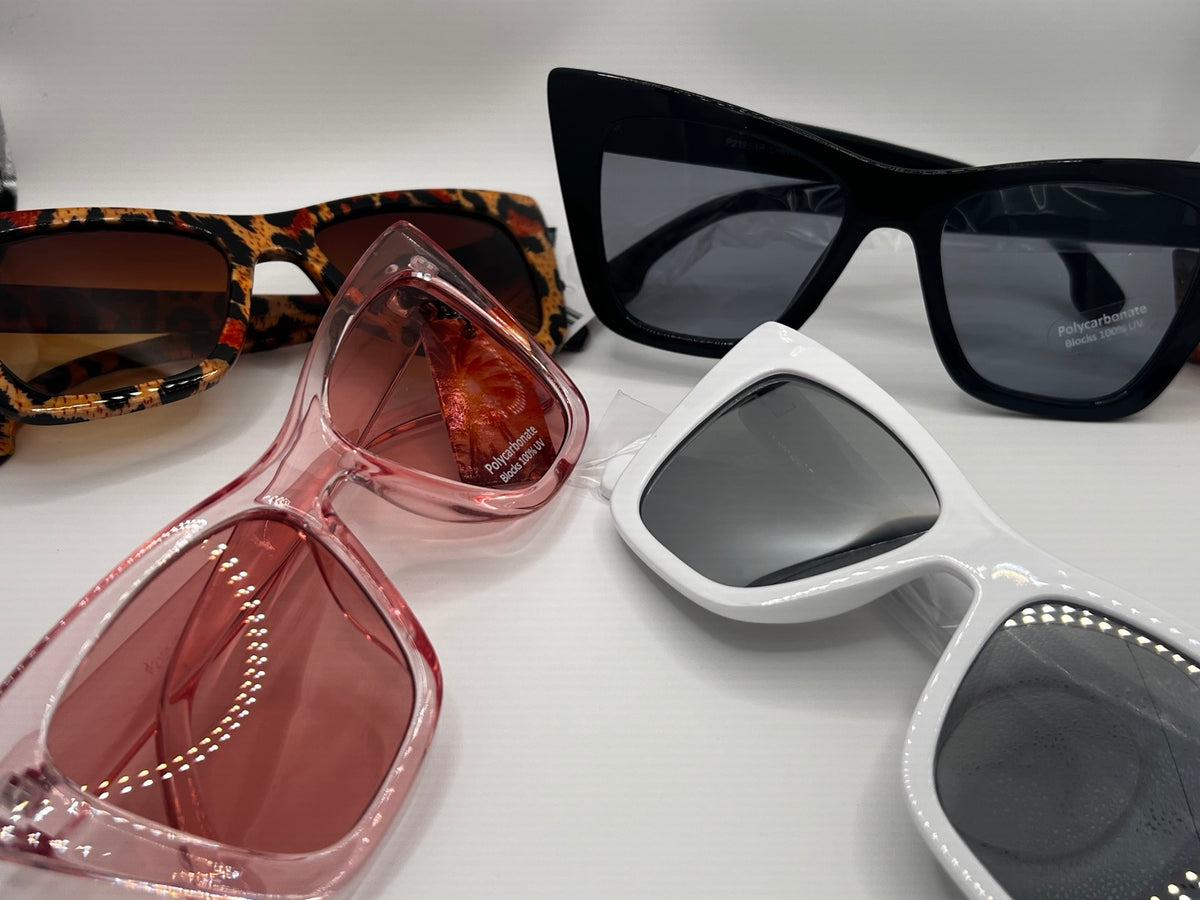 P2195AP cat eye sunglasses assorted